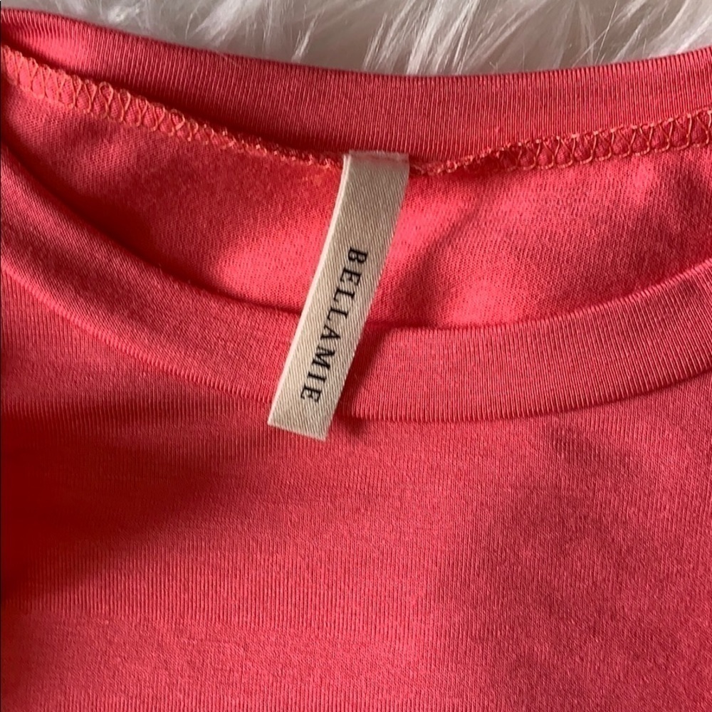 Two Pocket Cold-Shoulder Ruffle Dress - Picture 4 of 5